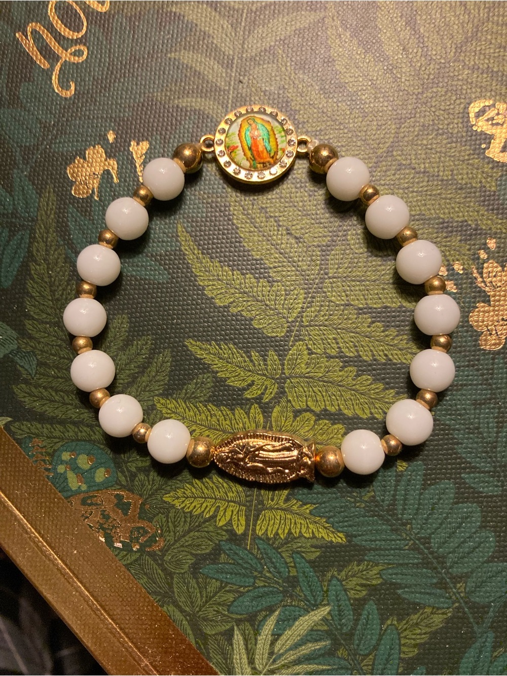 Our Lady of Guadalupe Beaded Bracelet